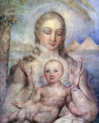 láminas y lienzos de The Virgin and Child in Egypt, 1810
