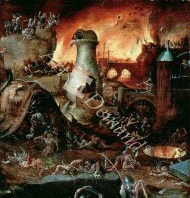 láminas y lienzos de  Hell (oil on panel)