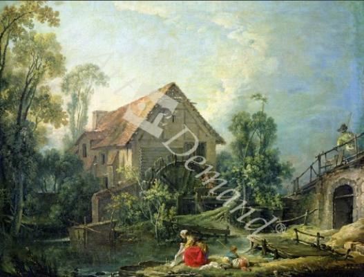 láminas y lienzos de  The Mill, 1751 (oil on canvas)