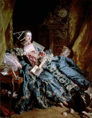 láminas y lienzos de  Madame de Pompadour