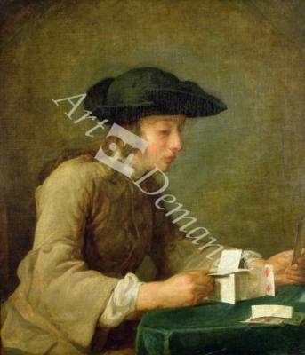 láminas y lienzos de The House of Cards (oil on canvas)