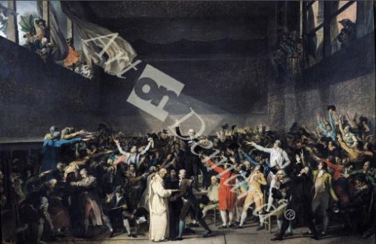 láminas y lienzos de The Tennis Court Oath, 20th June 1789, 1791 (oil on canvas)