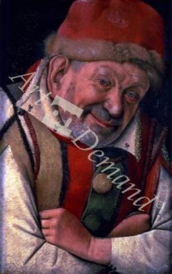 láminas y lienzos de Gonella, the Ferrara court jester, c.1445 (panel)