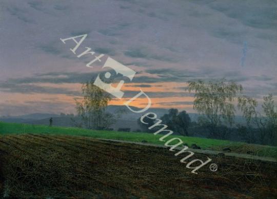 láminas y lienzos de Ploughed Field, c.1830 (oil on canvas)