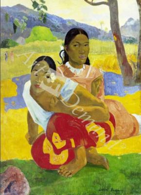 láminas y lienzos de Nafea Faaipoipo (When are you Getting Married?), 1892 (oil on canvas)