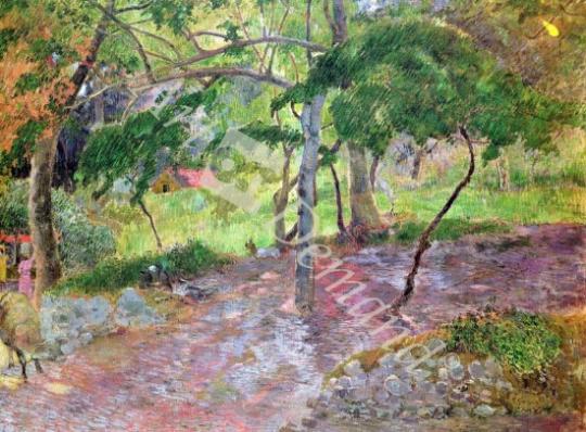 láminas y lienzos de  Tropical Landscape, Martinique, 1887 (oil on canvas)
