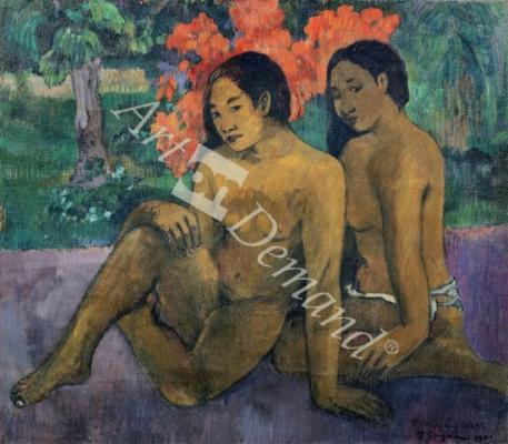 láminas y lienzos de And the Gold of their Bodies, 1901 (oil on canvas)