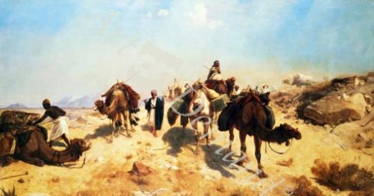 láminas y lienzos de Crossing the Desert
