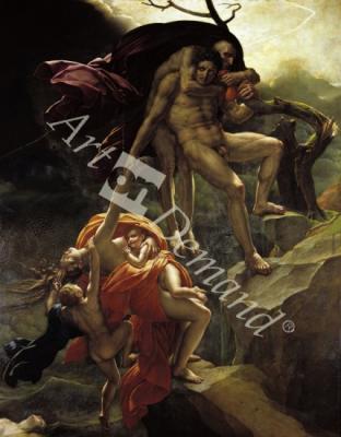 láminas y lienzos de The Flood, 1806 (oil on canvas)