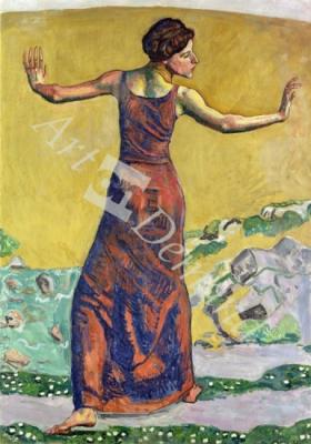 láminas y lienzos de Femme Joyeuse (oil on canvas)