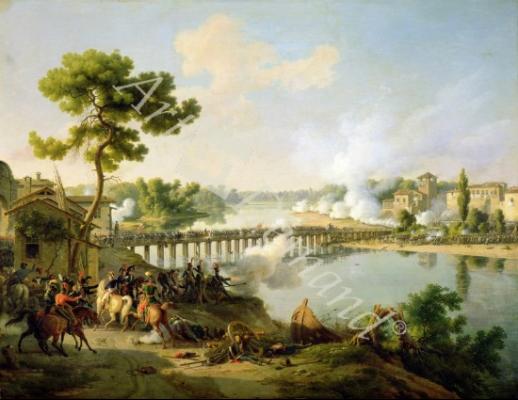 láminas y lienzos de General Bonaparte (1769-1821) Giving Orders at the Battle of Lodi, 10th May 1796, c.1804 (oil on canvas)