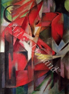 láminas y lienzos de The Fox, 1913