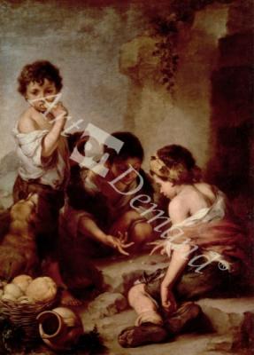 láminas y lienzos de Boys Playing Dice, c.1670-75 (oil on canvas)