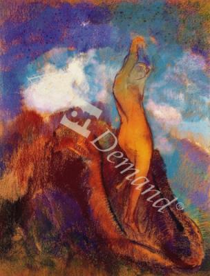láminas y lienzos de The Birth of Venus, 1912 (pastel on paper)