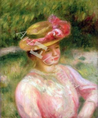 láminas y lienzos de The Straw Hat, 1895