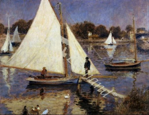 láminas y lienzos de The Seine at Argenteuil, 1874 (oil on canvas)