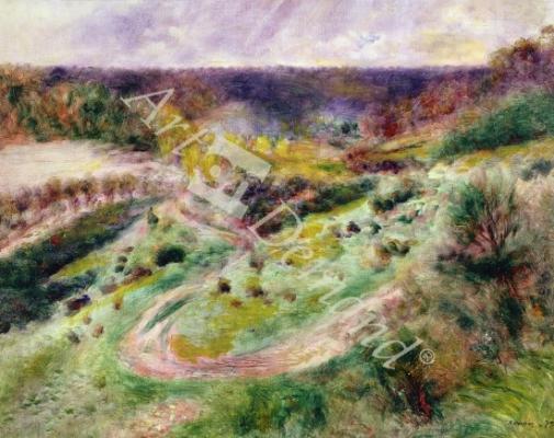 láminas y lienzos de Landscape at Wargemont, 1879