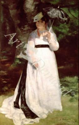 láminas y lienzos de Portrait of Lise, 1867 (oil on canvas)