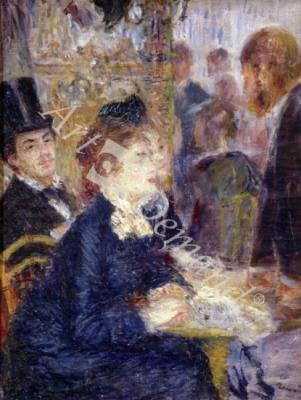láminas y lienzos de At the Cafe, c.1877