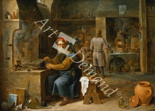 láminas y lienzos de The Alchemist
