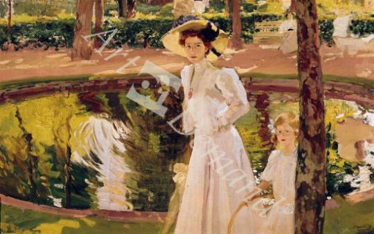 láminas y lienzos de The Garden, 1913 (oil on canvas)