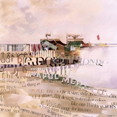 láminas y lienzos de Out of Season (Hors Saison), 1993 (oil on canvas)