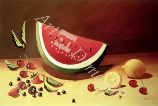 láminas y lienzos de  Watermelon (acrylic on panel)