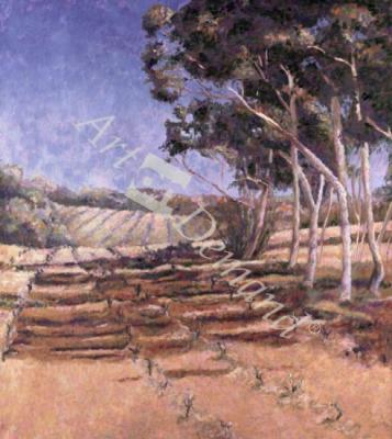 láminas y lienzos de I Wish You Sun, 1999 (oil on linen)
