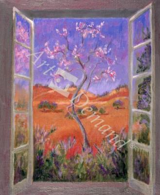láminas y lienzos de Open window, 2000 (oil on linen)