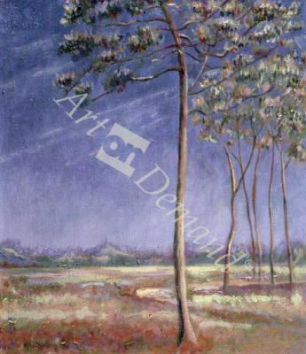 láminas y lienzos de The Stillness Of A Clear Day, 2000 (oil on linen)