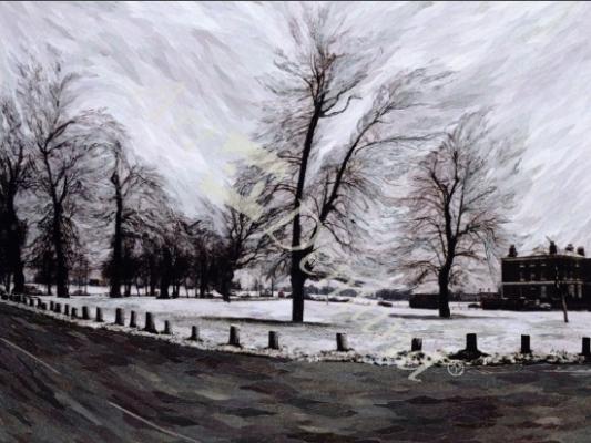 láminas y lienzos de Westgrove, Looking Towards Blackheath, 1999 (paper mosa