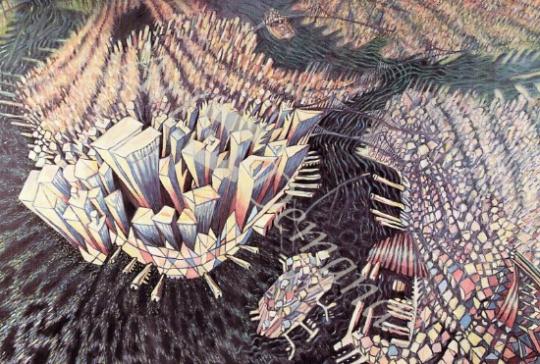 láminas y lienzos de  Manhattan, 1994 (oil on canvas)