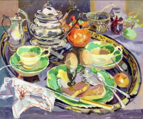 láminas y lienzos de  The Breakfast Tray