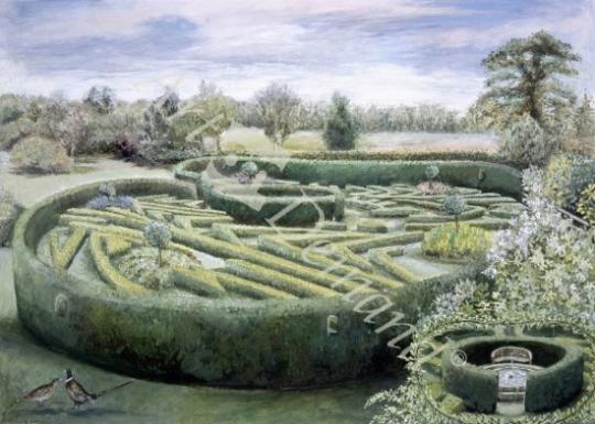 láminas y lienzos de Maze, Les Aix, 2002 (oil on canvas)