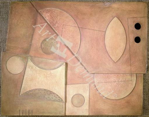 láminas y lienzos de Cut Out, 1993-94 (relief)