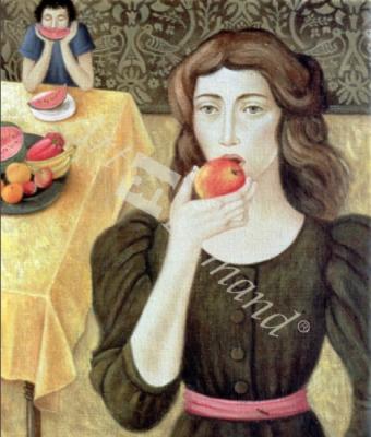 láminas y lienzos de  The Fruit Eaters
