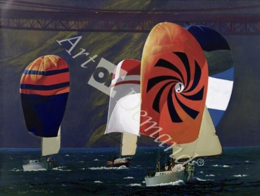láminas y lienzos de  Spinnakers