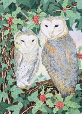 láminas y lienzos de  Barn Owls