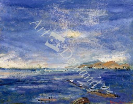 láminas y lienzos de  Desert Hills, 1996 (oil on canvas)