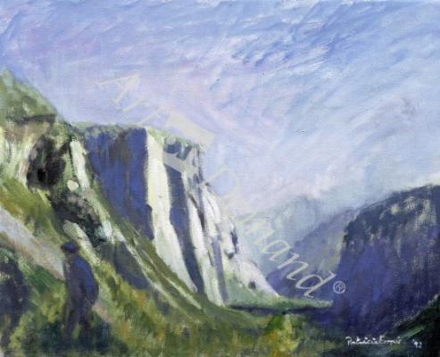 láminas y lienzos de  El Capitan, Yosemite National Park, 1993 (oil on canvas)