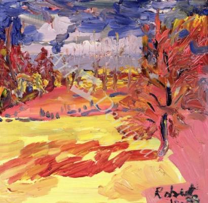 láminas y lienzos de  Walnut Tree, 1998 (oil on board)