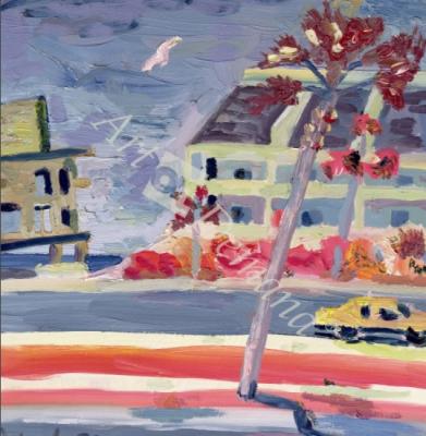 láminas y lienzos de  Winter in Florida, 1998 (oil on board)