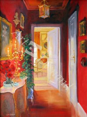 láminas y lienzos de  Candelabra, 2003 (oil on canvas)