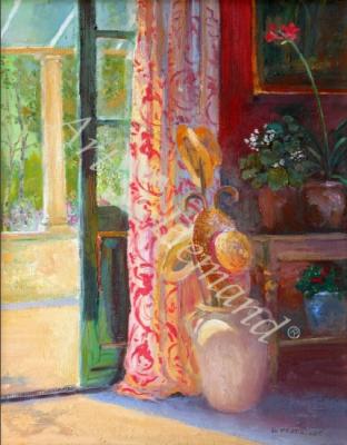 láminas y lienzos de  Summer Hats, 2002 (oil on canvas)