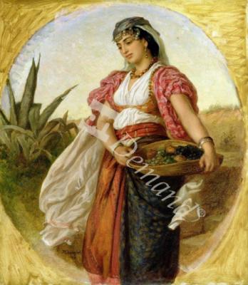 láminas y lienzos de  A Woman from Algiers, 1871 (oil on canvas)