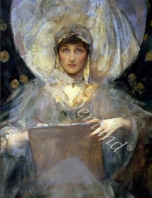 láminas y lienzos de  Violet, Duchess of Rutland