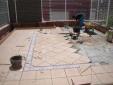 solado de terraza en vivienda