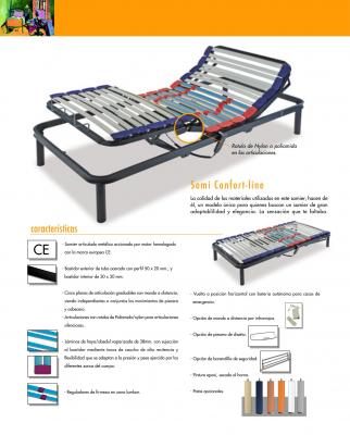 cama articulada confort-line