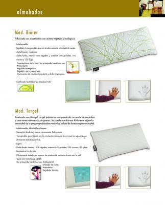 almohadas tergel y bioter