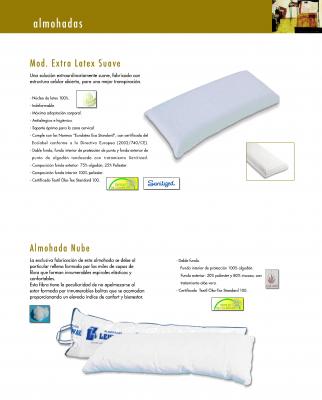 almohada latex suave